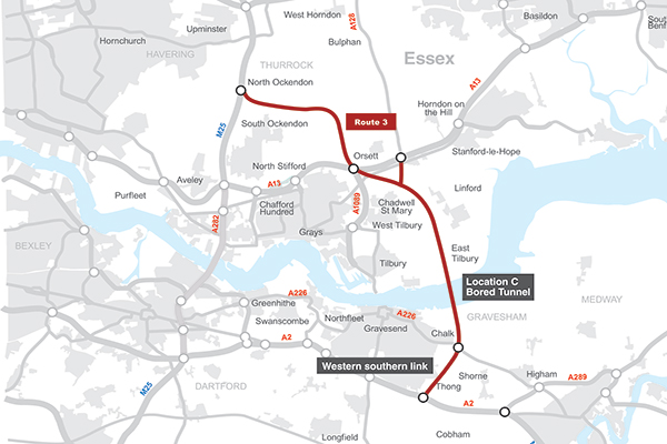 Thames Crossing For Tilbury